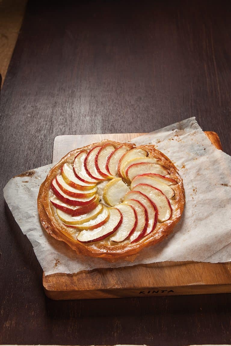 Appeltaartje met filodeeg
