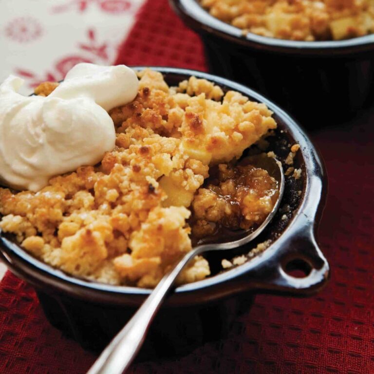 Apple crumble