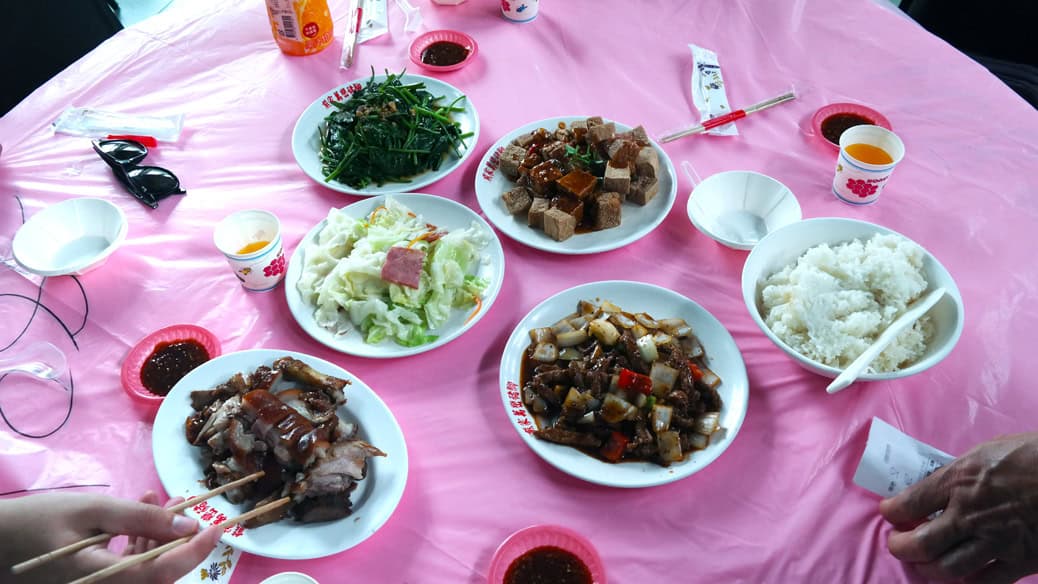 Food market in Taiwan