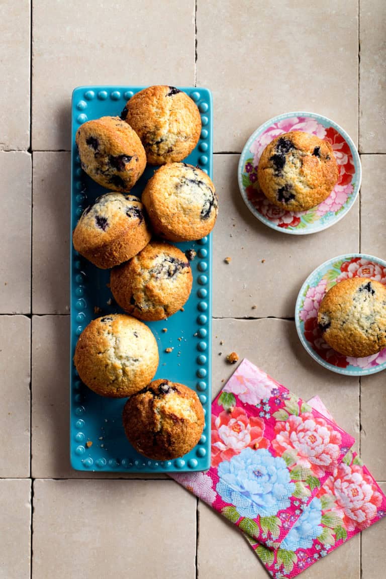 Blueberry muffins