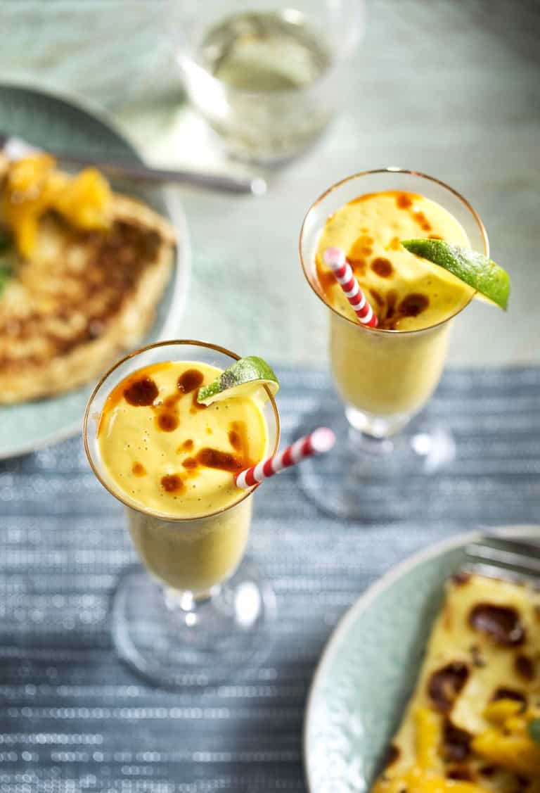 Pittige mangosmoothie
