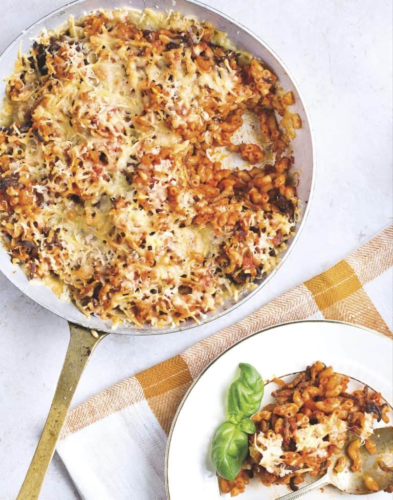Mac ‘n cheese met een Italiaanse twist
