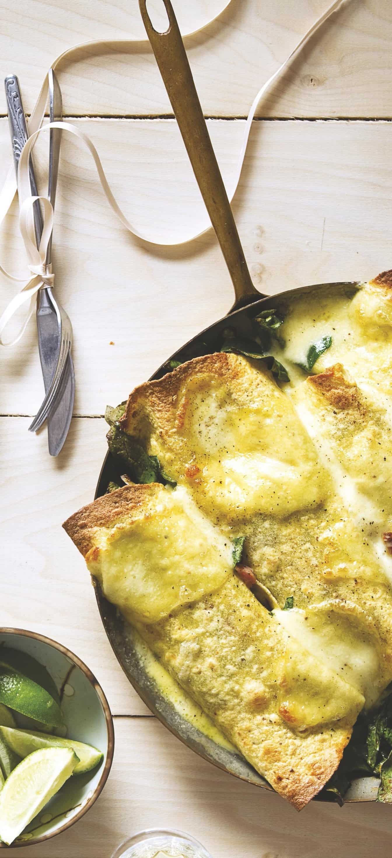 thumbnail voor Gegratineerde spinazietortilla’s