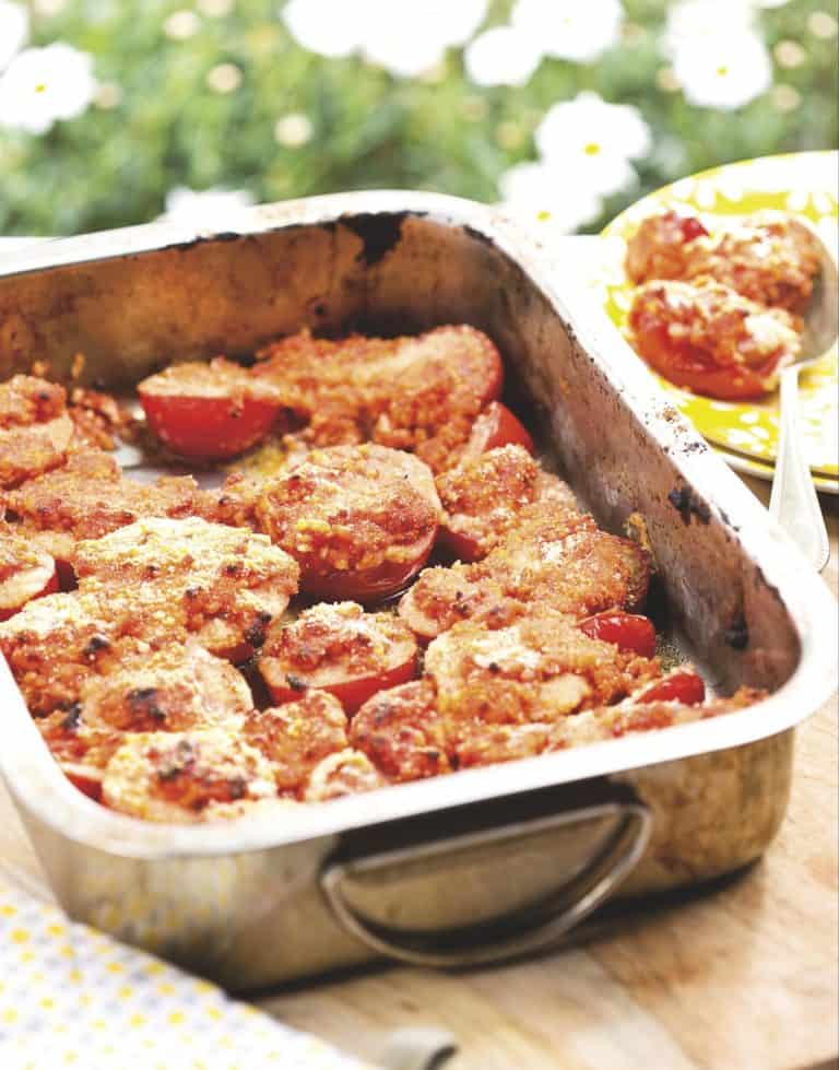 Gegratineerde tomaten