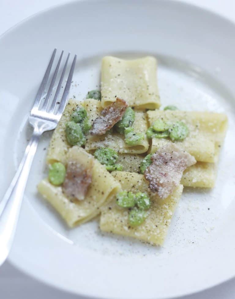Paccheri alla gricia