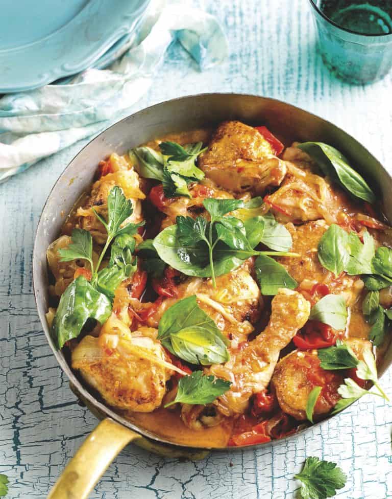 Pollo potentina (pittige kip)
