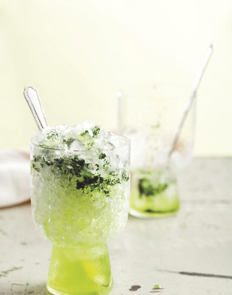 Wodka-muntfrappé