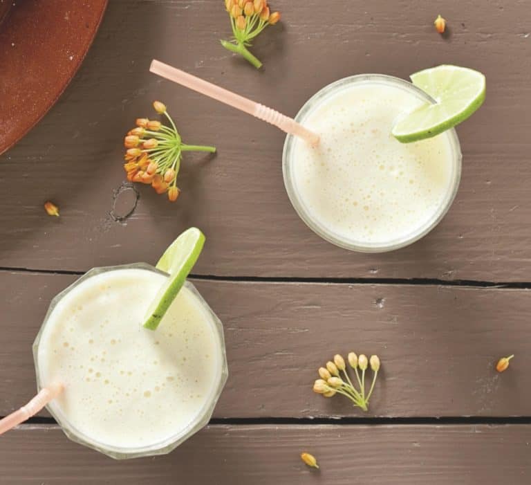 Ananas-vanillesmoothie