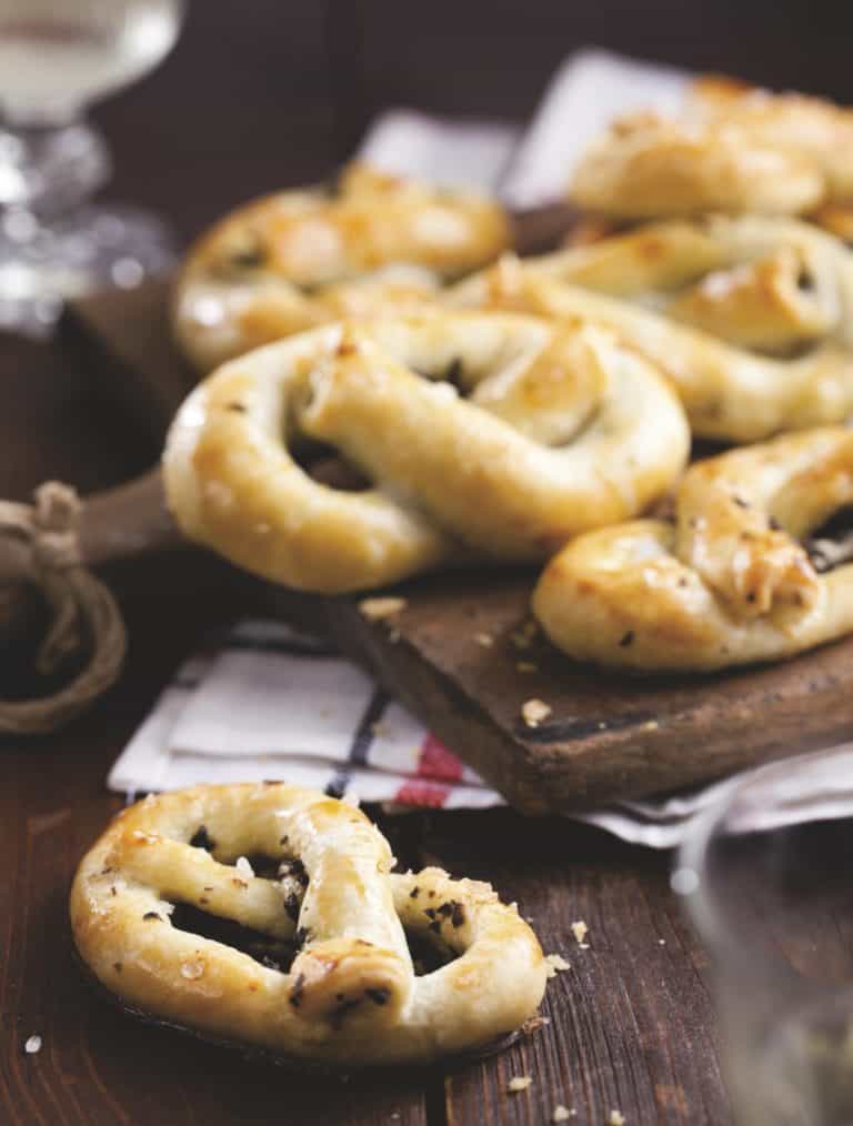 Olijvenpretzels