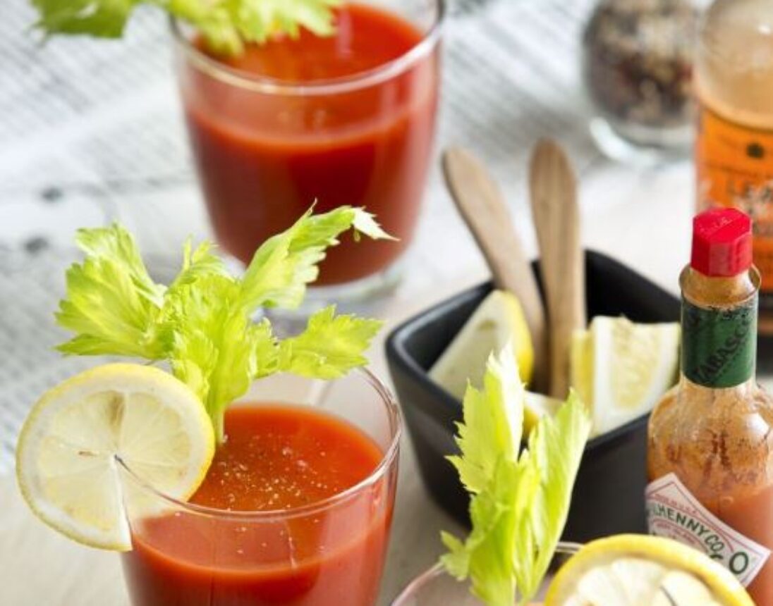 Wintertijd: bloody mary cocktail