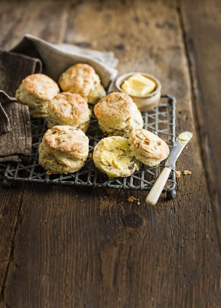 Roquefort-walnootscones