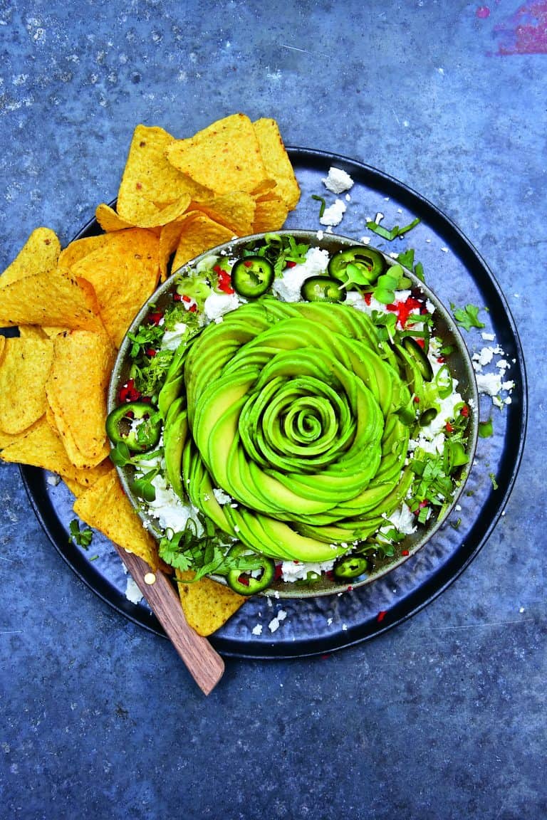 The fooddeco spicy feta uit The Avocado Show