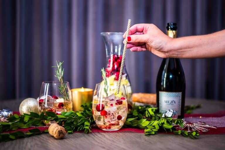 Kerst sangria met Mezza di Mezzacorona