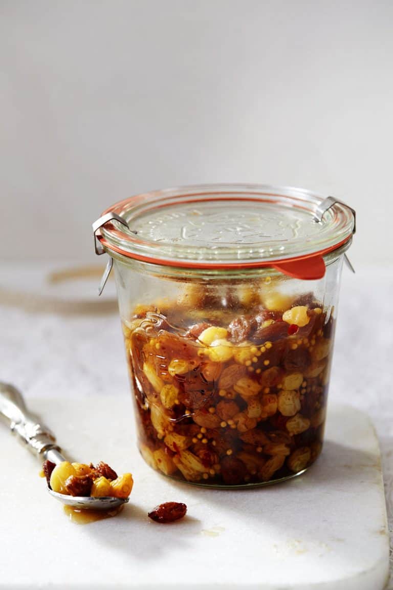 Pickled rozijnen