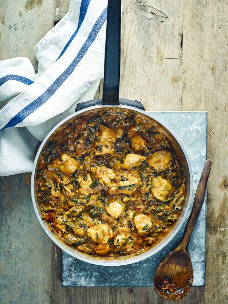 Kipcurry met kardemom