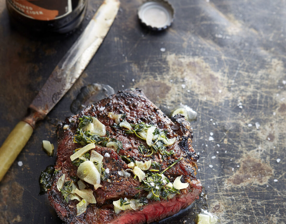 Ribeye caveman style - Foodies