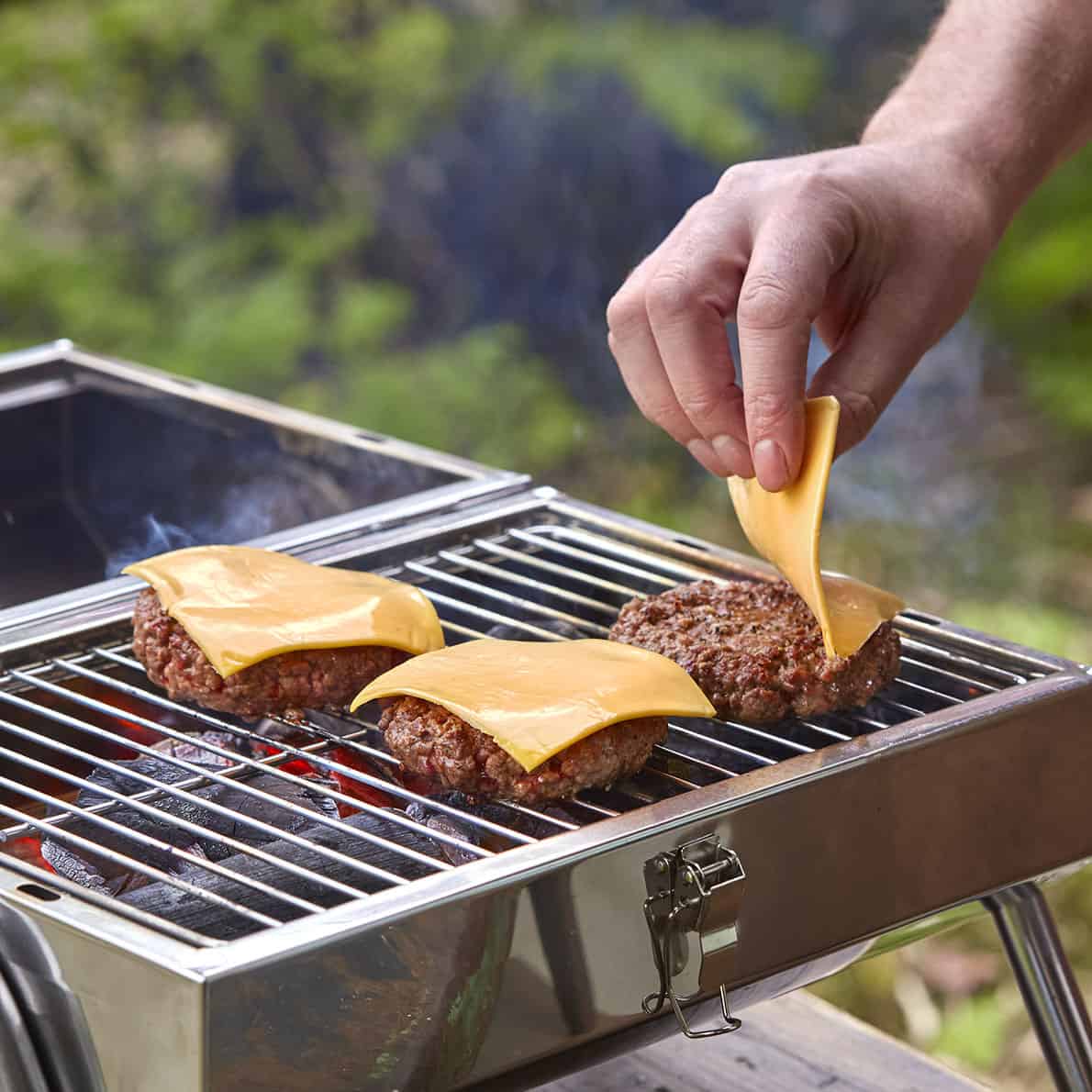 klassieke cheeseburger