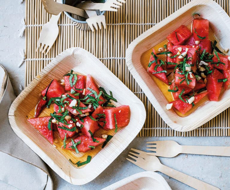 Thaise watermeloensalade