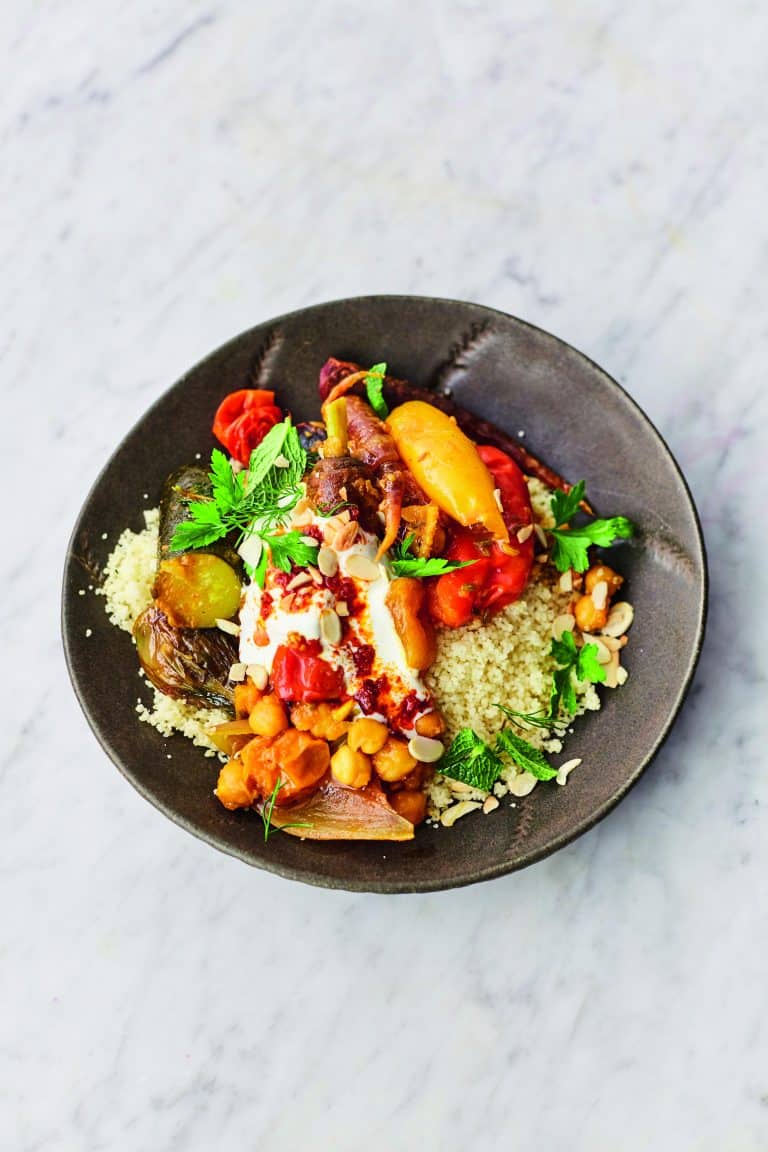 Geniale groentetajine uit Jamie Olivers Veg