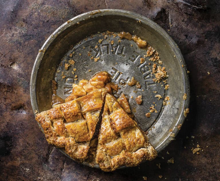 Whiskey karamel appeltaart