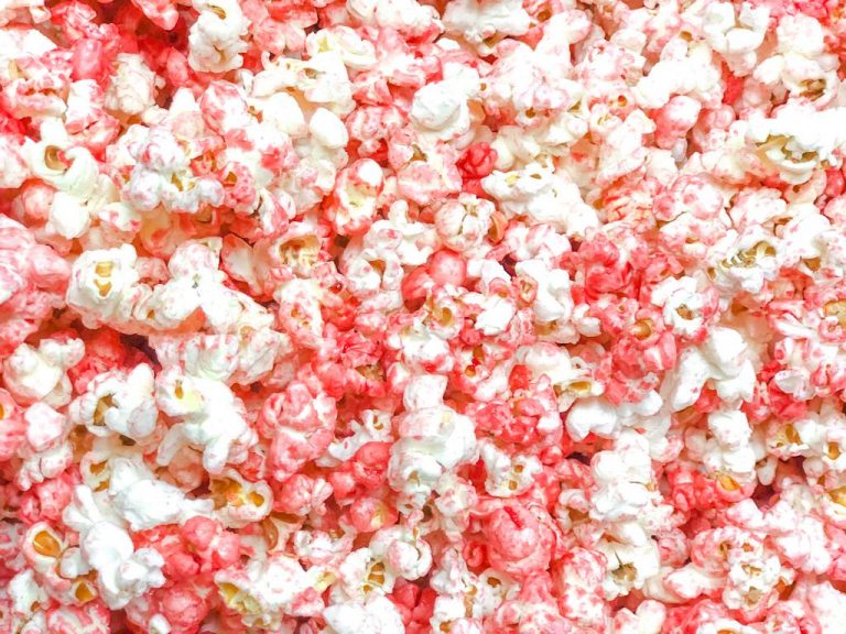 Roze popcorn