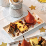 In rosé gestoofde peren met morbier