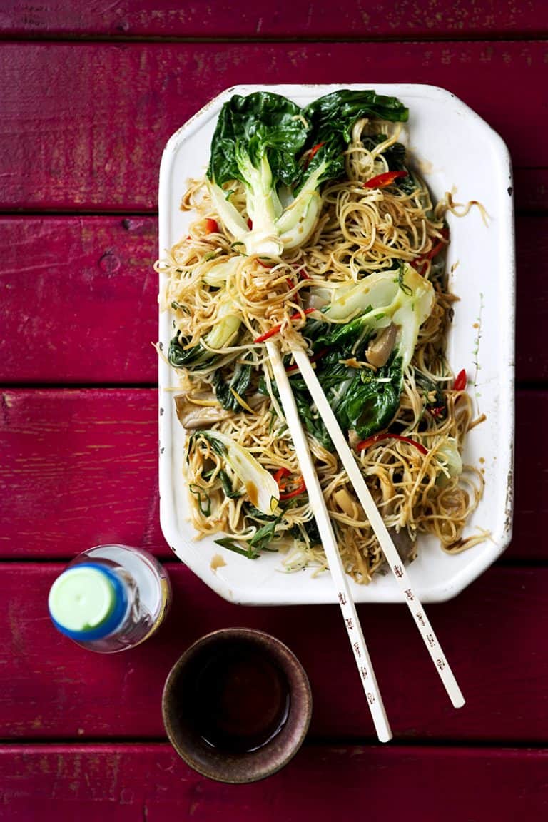 Chow mein noedels
