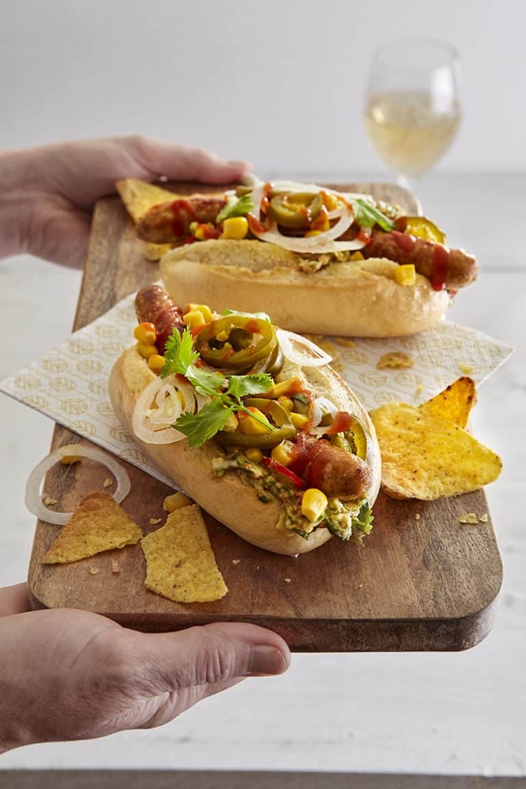 Hot dog Mexicaanse stijl