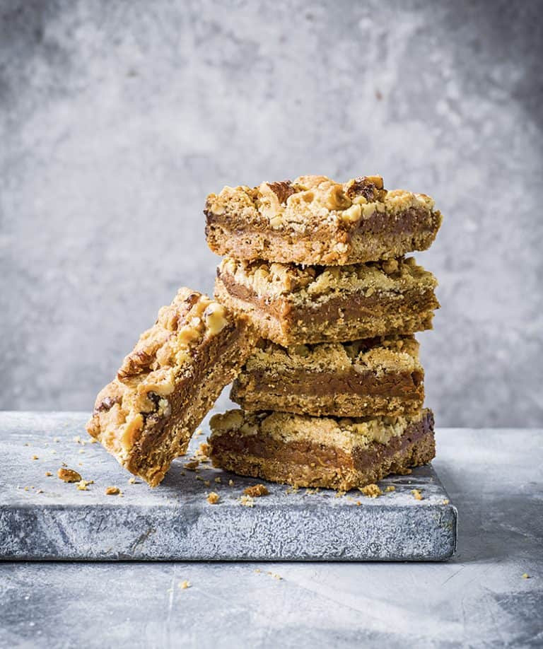 Walnoot-karamel-boterkoek