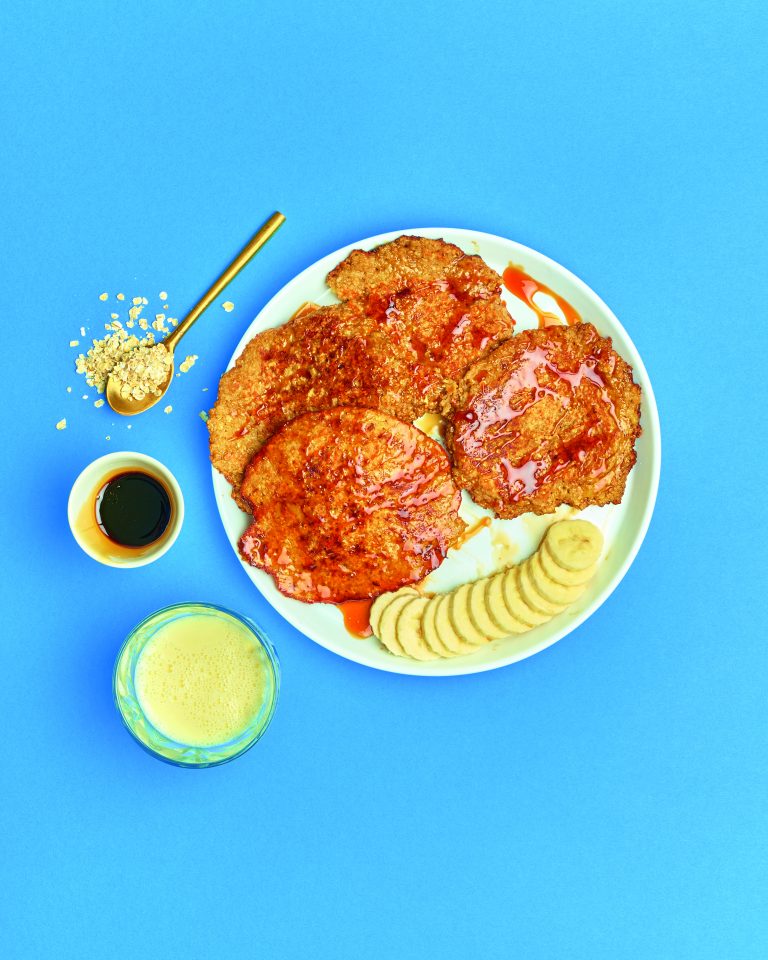 Banaan-havermoutpannenkoekjes