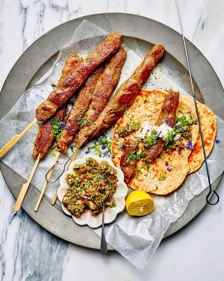 Vegetarische kebab