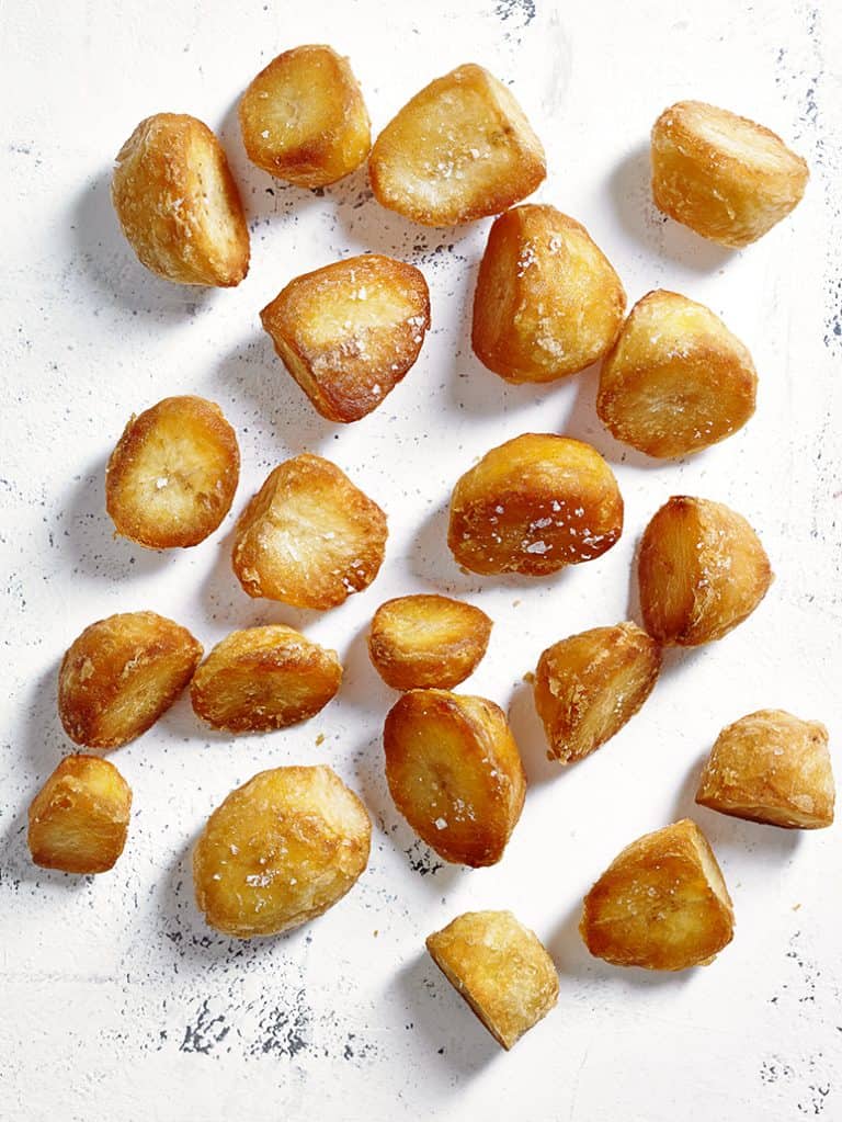 Knapperig gebakken aardappelen uit de oven