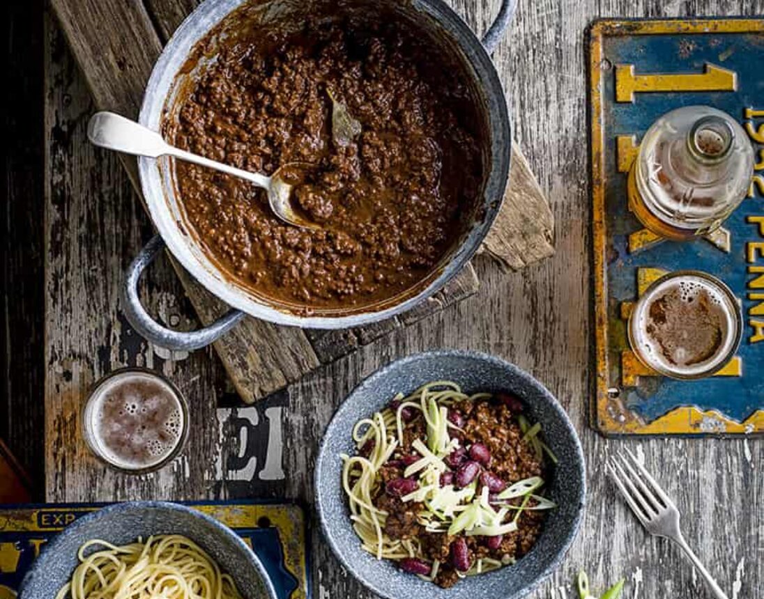 Cincinnati chili five ways