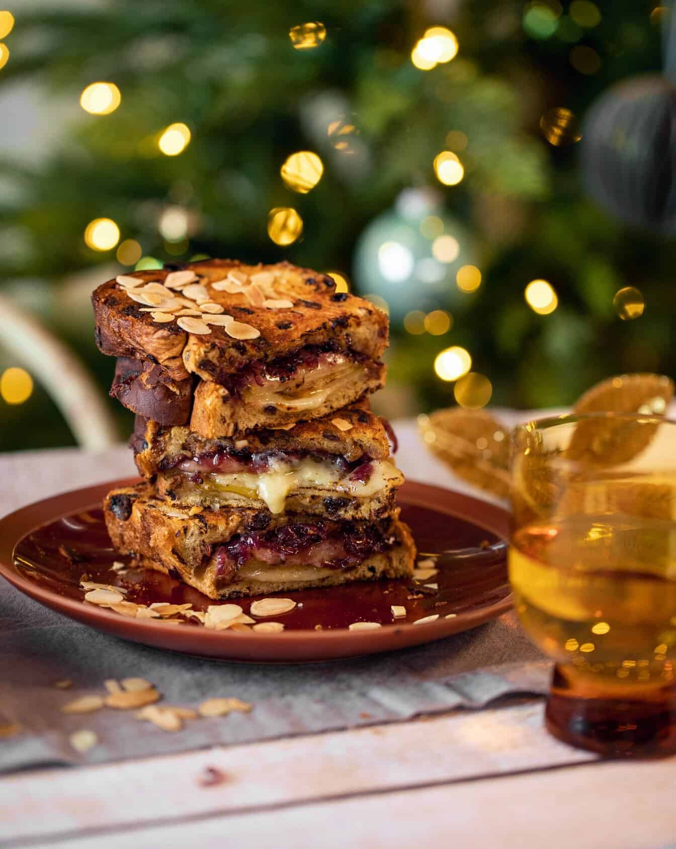 Tosti van rozijnenbrood
