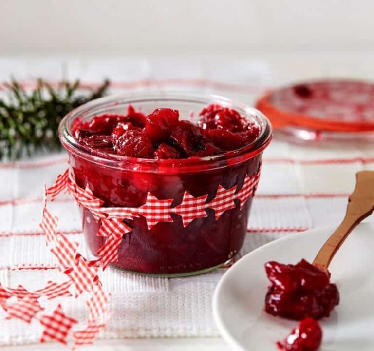 Cranberry compote