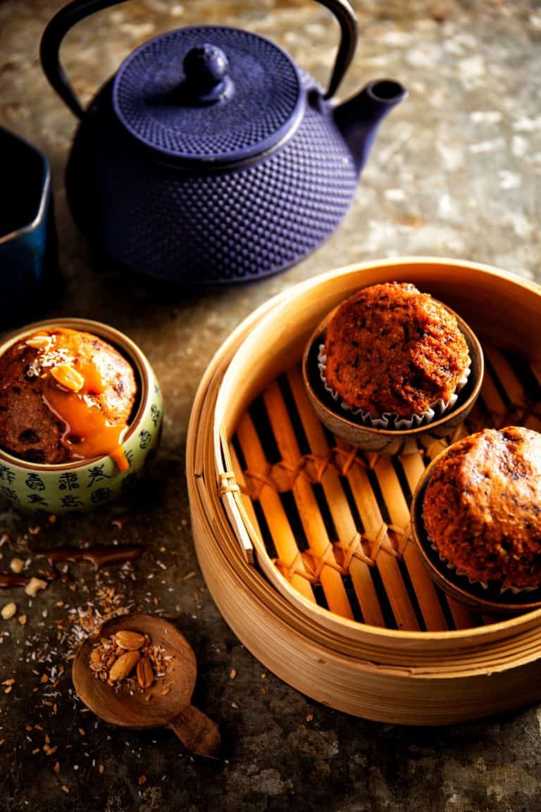 Bananencakejes met kokos & seroendeng