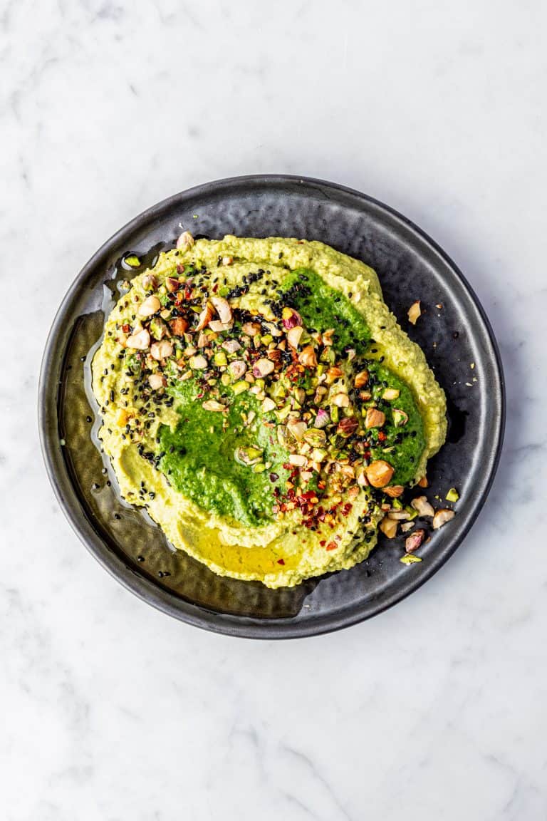 Hummus-pesto