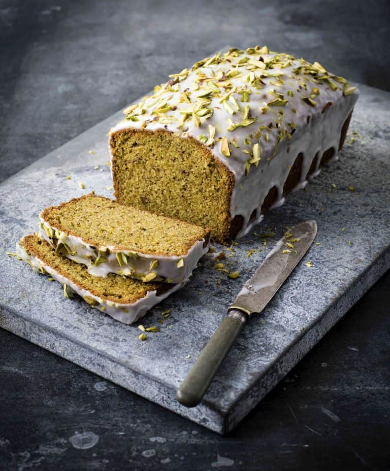 Pistache-limoencake