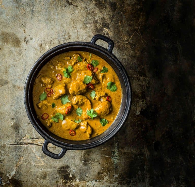 Kipcurry met kokosmelk
