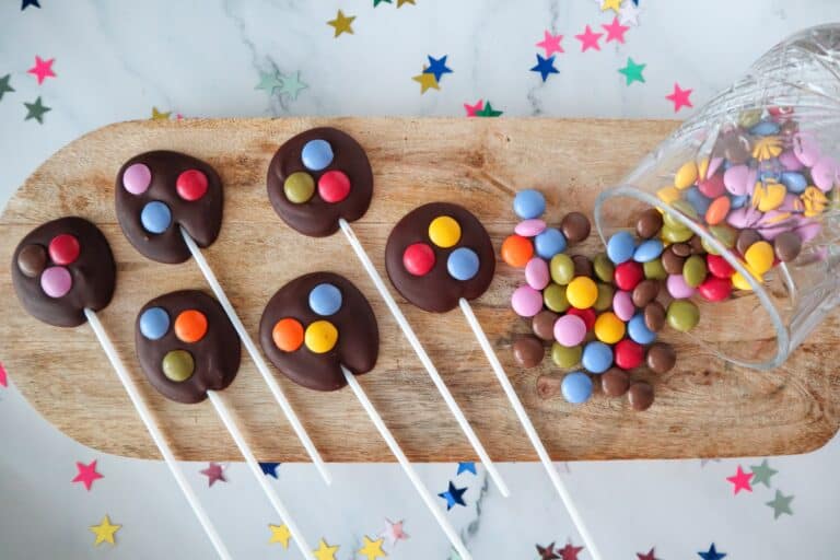 Chocoladelolly's met chocosmiles