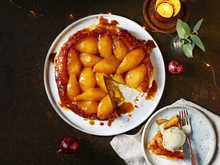 Tarte tartin met peren