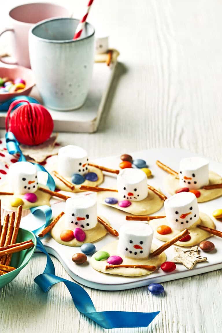 Gesmolten sneeuwpop snacks