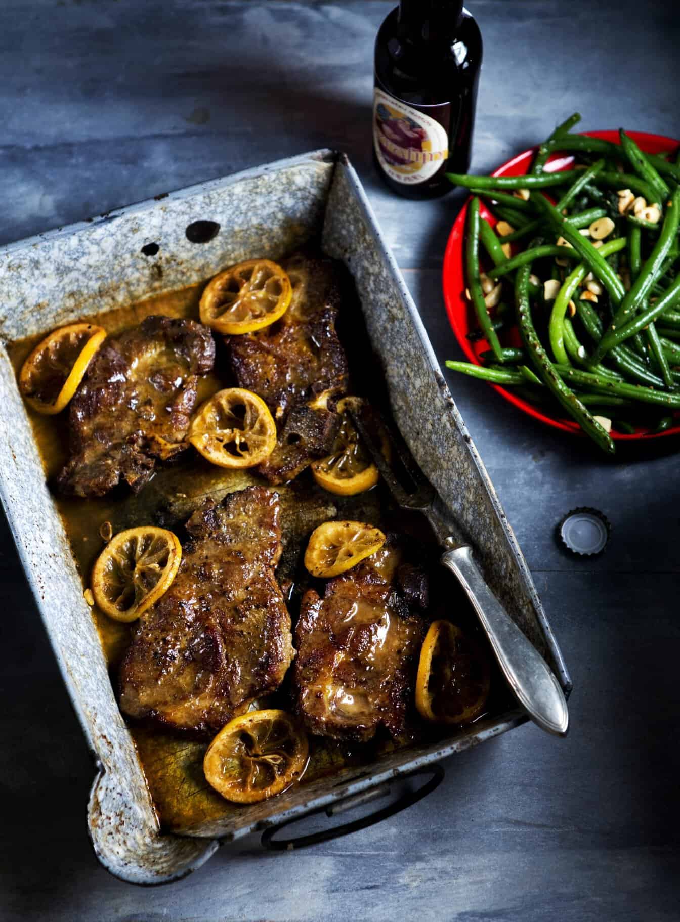 Karbonades met witbier