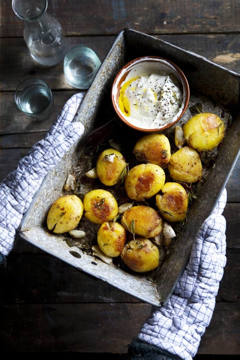 Geroosterde ovenaardappels