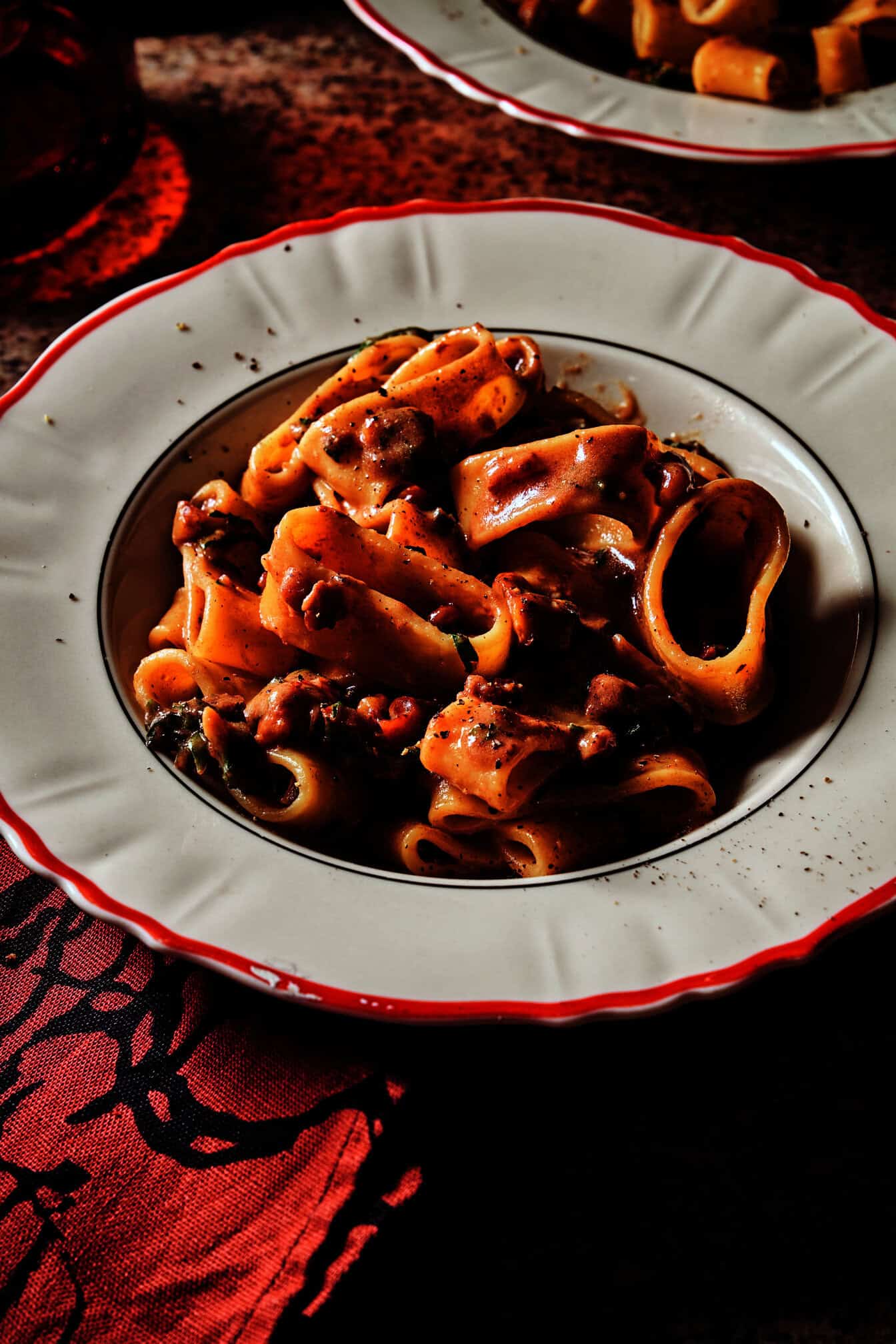 pasta met cacio e walnoot