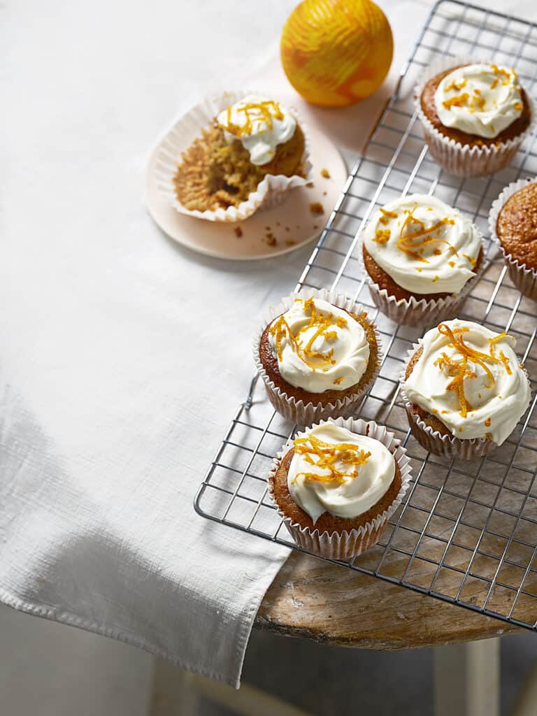 Carrot cake cupcakes
