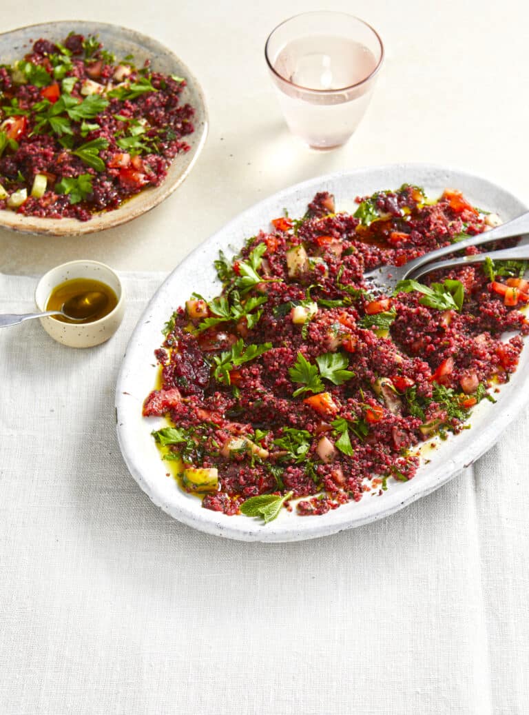 Bieten-tabouleh