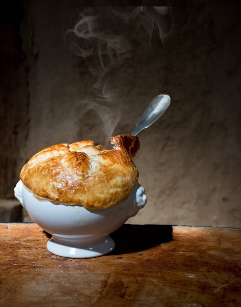 Klassieke paddenstoelenbouillon (ode aan Bocuse)