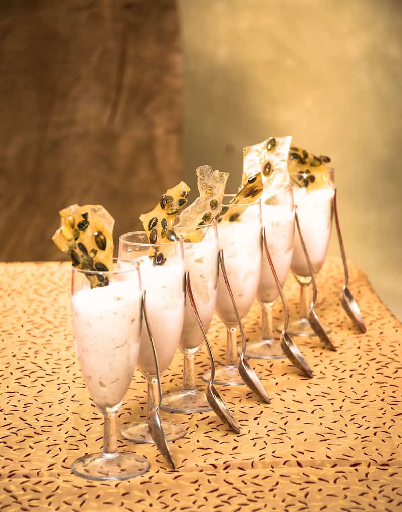 Kerstmenu van Mari Maris: pompoenparfait