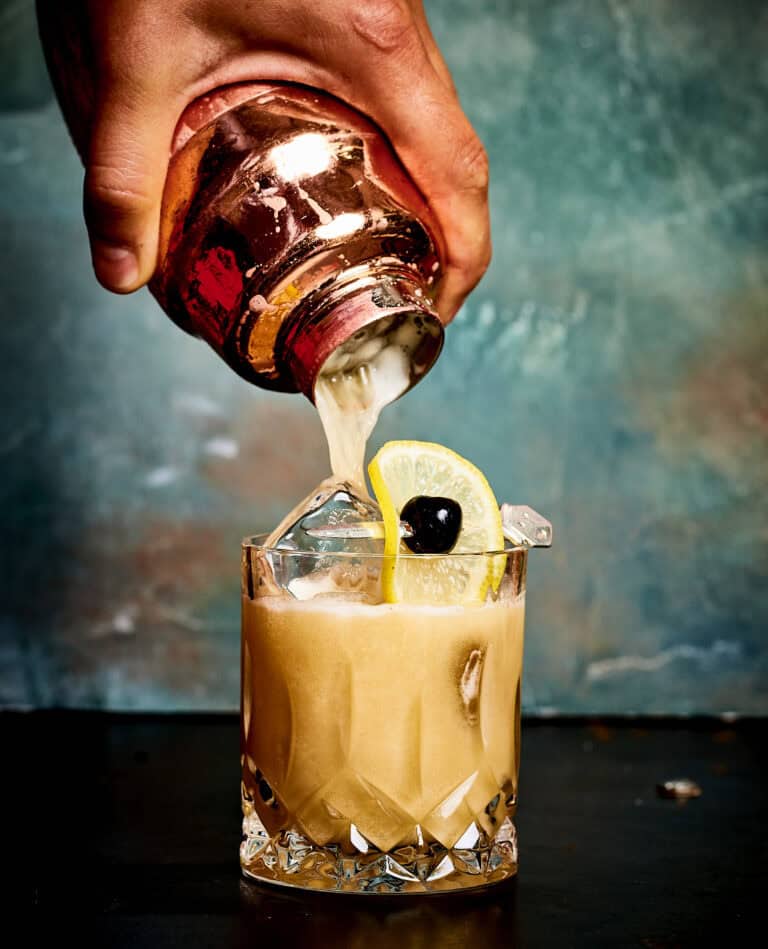 Sour cocktail